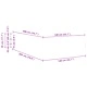 Легло с пружинен матрак черно и кафяво 140x200 см от текстил