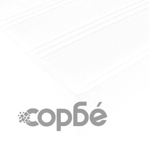 Легло с матрак от изкуствена кожа Pure White 90x190 см с ламелна рамка ➤ топ цена ➤ sorbe.bg