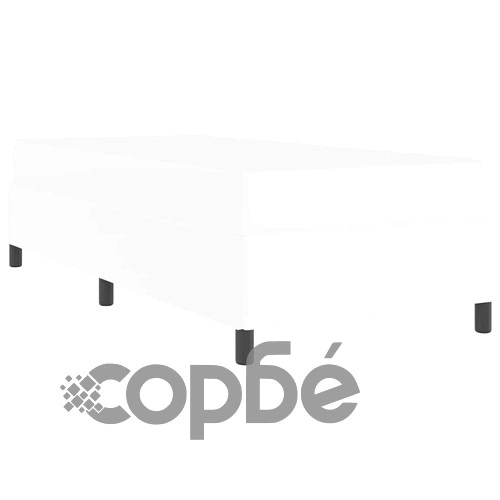 Рамка за легло с матрак от изкуствена кожа бяло 80x200 см ➤ топ цена ➤ sorbe.bg