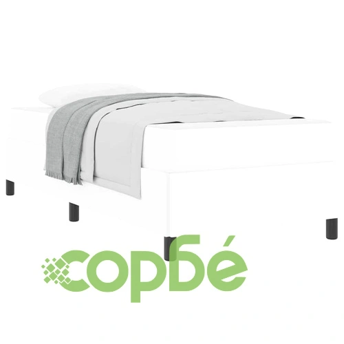 Рамка за легло с матрак от изкуствена кожа бяло 80x200 см ➤ топ цена ➤ sorbe.bg