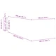 Легло с матрак от изкуствена кожа бяло 100x200 см с ламелна рамка
