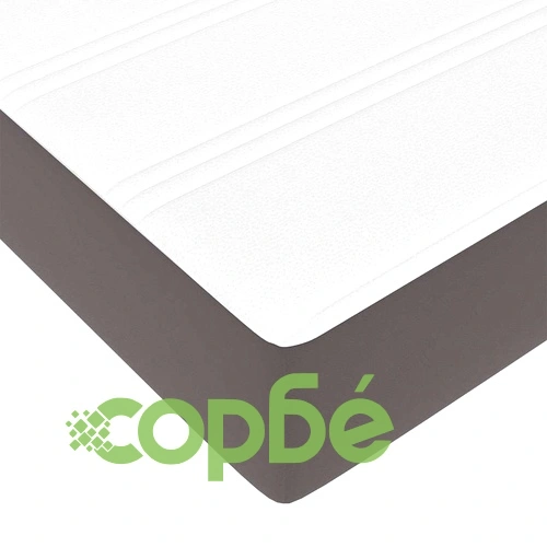 Рамка за легло с матрак сива 160x200 см изкуствена кожа ➤ топ цена ➤ sorbe.bg