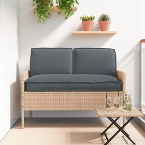 Комплект възглавници за палет 3 части антрацит оксфорд 120x60x12 см