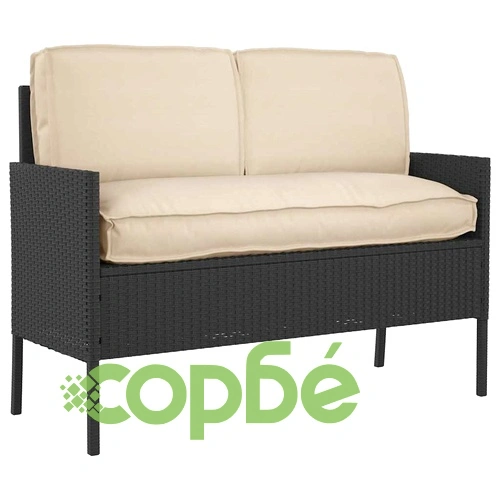 Комплект възглавници за палет 3 части оксфордска тъкан бежово 120x60x12 см ➤ топ цена ➤ sorbe.bg