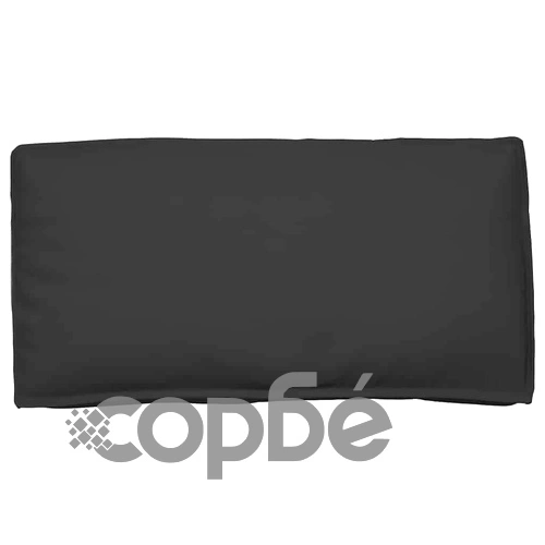 Комплект възглавници за палет 3 броя черни 120x60x12 см оксфордска тъкан ➤ топ цена ➤ sorbe.bg