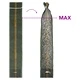 Торби за пясък 100 бр., тъмнозелени, 100 x 25 см, HDPE