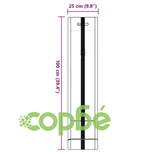Торби за пясък 100 бр., тъмнозелени, 100 x 25 см, HDPE ➤ топ цена ➤ sorbe.bg