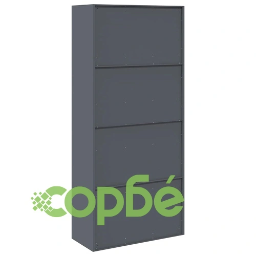 Шкаф за съхранение от стомана Антрацит 90 x 40 x 200 см ➤ топ цена ➤ sorbe.bg