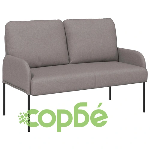 Диван комплект 3 броя Таупе Шперплат 115 x 56 x 80 см ➤ топ цена ➤ sorbe.bg