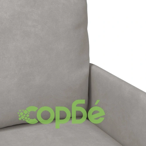 Комплект дивани 3 броя, Светлосиво, 115 x 56 x 80 см, Шперплат ➤ топ цена ➤ sorbe.bg