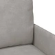 Комплект дивани 3 броя, Светлосиво, 115 x 56 x 80 см, Шперплат