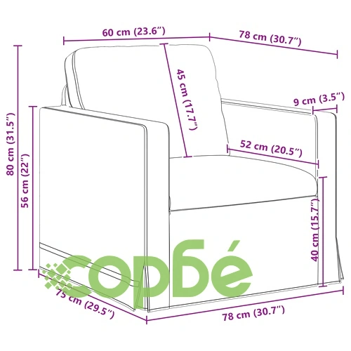 Комплект дивани 2 броя, тъмнозелено кадифе, 228 x 78 x 80 см ➤ топ цена ➤ sorbe.bg