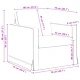 Комплект дивани 2 броя, тъмнозелено кадифе, 228 x 78 x 80 см