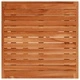 Градински лунж комплект 6 части, акациево дърво и въже, с възглавници, 60 x 60 см