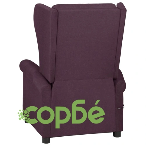 Стол реклайнер лилав от текстил с 3 позиции на наклон ➤ топ цена ➤ sorbe.bg