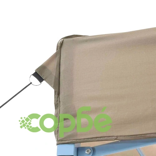 Парти шатра Pop-Up 580 x 292 x 315 см, Оксфордска тъкан, Таупе ➤ топ цена ➤ sorbe.bg