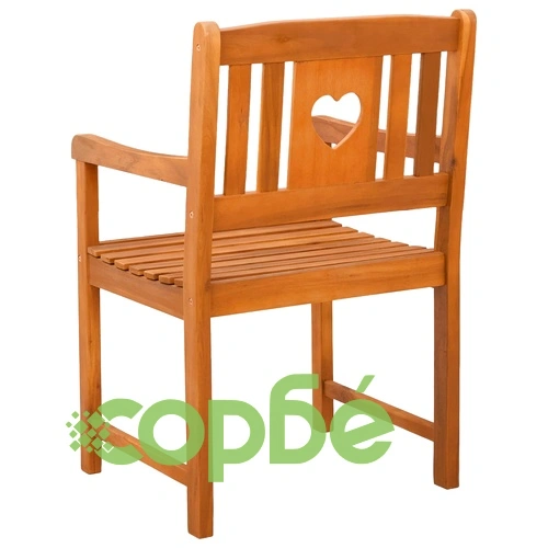 Градинска пейка, 6 места, масивно акациево дърво, 56 x 55,5 x 90 см ➤ топ цена ➤ sorbe.bg