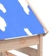Игрална кула Кафяво 52,5 x 85 x 265 см Масивно Борово Дърво