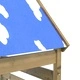Игрална кула Кафяво 52,5 x 85 x 265 см Солидна импрегнирана дървесина