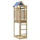 Игрална кула Кафяво 52,5 x 85 x 239 см Масивна импрегнирана дървесина