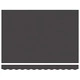 Прибираща се тента Антрацит 3,5 x 2 m - полиестер и алуминий