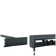 Прибираща се тента, бяло, 4 x 3 м, платно и алуминий