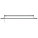 Електрически разтегателен навес 5x3,5 m, полиестер с PU покритие, Зелено/Жълто/Антрацит