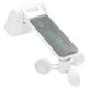 Електрически прибираем сенник, бял, 4,5 x 3 м, полиестер с PU покритие