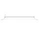 Електрически сенник с автоматично прибиране, полиестер, 5 x 3 м, жълто, сиво и бяло