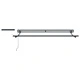 Електрически сенник Антрацит и бяло, алуминий, 3 x 2,5 м