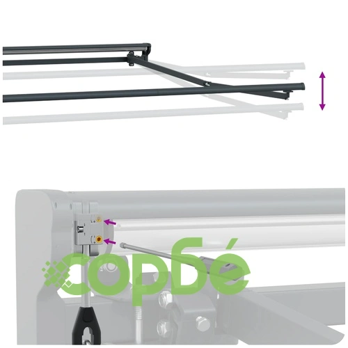 Електрически сенник с дистанционно управление 4 x 3,5 m, полиестер с PU покритие ➤ топ цена ➤ sorbe.bg