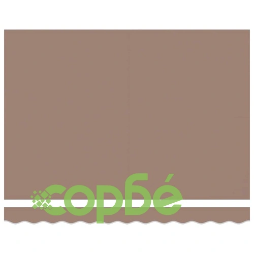 Прибираща се тента 5 x 3 m - 100% полиестер и алуминий, цвят таупе ➤ топ цена ➤ sorbe.bg