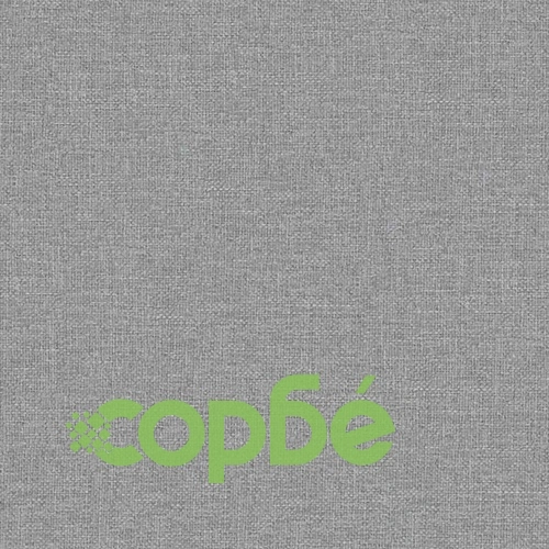 Реклайнер стол, светлосив текстил, 75 x 91 x 101 см ➤ топ цена ➤ sorbe.bg