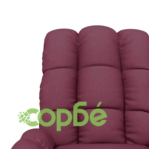 Стол реклайнер с 3 позиции на наклон, лилав, текстил, 74x99x102 см ➤ топ цена ➤ sorbe.bg