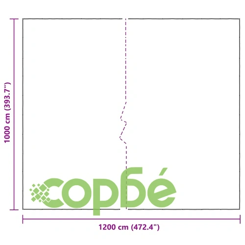 Покривало за растения, Прозрачно, 10 x 12 м, Полиетилен (ПЕ) ➤ топ цена ➤ sorbe.bg