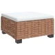 Комплект градински мебели от ратан GENDT, 4 части, с възглавници, натурален