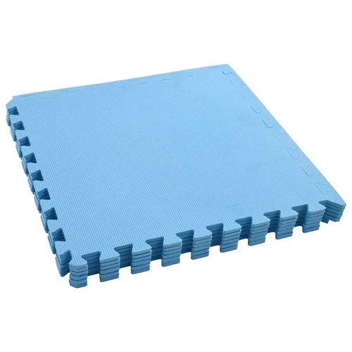 Мат за под басейн EVA пяна 6 бр., 60x60x1 см, син, 2,16 м² ➤ топ цена ➤ sorbe.bg