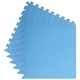 Мат за под басейн EVA пяна 6 бр., 60x60x1 см, син, 2,16 м²