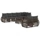 Градински Комплект Софи 9 части, Полиратан, Сиво и Тъмносиво
