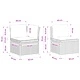 Градински диван за 7 места с възглавници, ратанов вид, полипропилен, антрацит