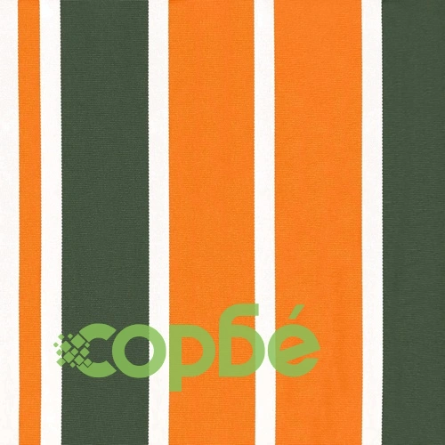 Резервен плат за тента, зелен и жълт, 400 x 350 см, полиестер ➤ топ цена ➤ sorbe.bg