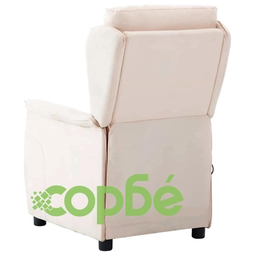 Масажен стол Крем 93,5 x 67,5 x 101,5 см, изкуствена кожа ➤ топ цена ➤ sorbe.bg