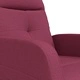 Масажен стол с накланяне, текстил, виненочервен, 63,5 x 97-144,5 x 85-104,5 см