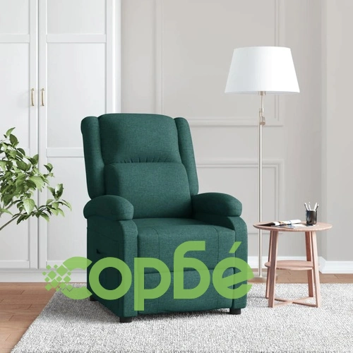 Наклоняем стол от текстил с 3 позиции, тъмнозелен, 70 x 93 x 98 см ➤ топ цена ➤ sorbe.bg