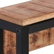 Закачалка портманто от масивно манго дърво с 5 кукички, 87x10x27 см