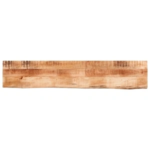 Плот за маса от масивно мангово дърво, 120x40x3,8 см, жив ръб