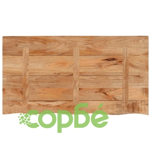Плот за маса 110x60x3,8 см с жив ръб от масивно манго ➤ топ цена ➤ sorbe.bg
