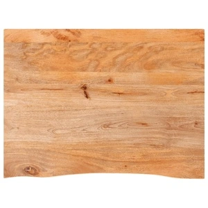 Плот за маса с жив ръб, 70x60x3,8 см, масивно манго дърво