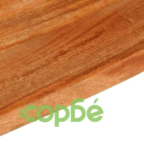 Плот за маса с жив ръб, 120x40x2,5 см, масивно манго дърво ➤ топ цена ➤ sorbe.bg