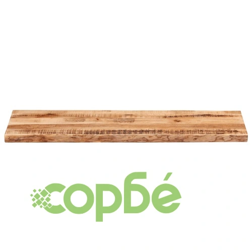 Плот за маса с жив ръб, 120x40x2,5 см, масивно манго дърво ➤ топ цена ➤ sorbe.bg